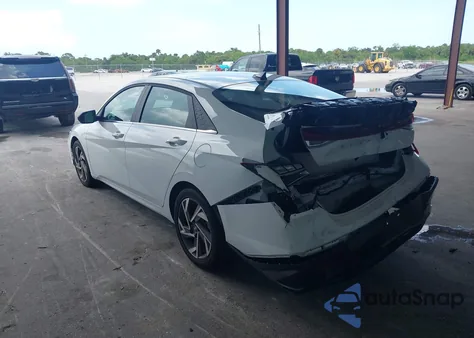 2025 Hyundai Elantra Sel Convenience из США, поврежденный, VIN KMHLS4DG6SU905114